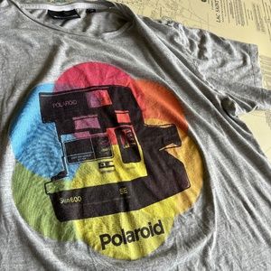 Polaroid Rainbow Graphic Tee